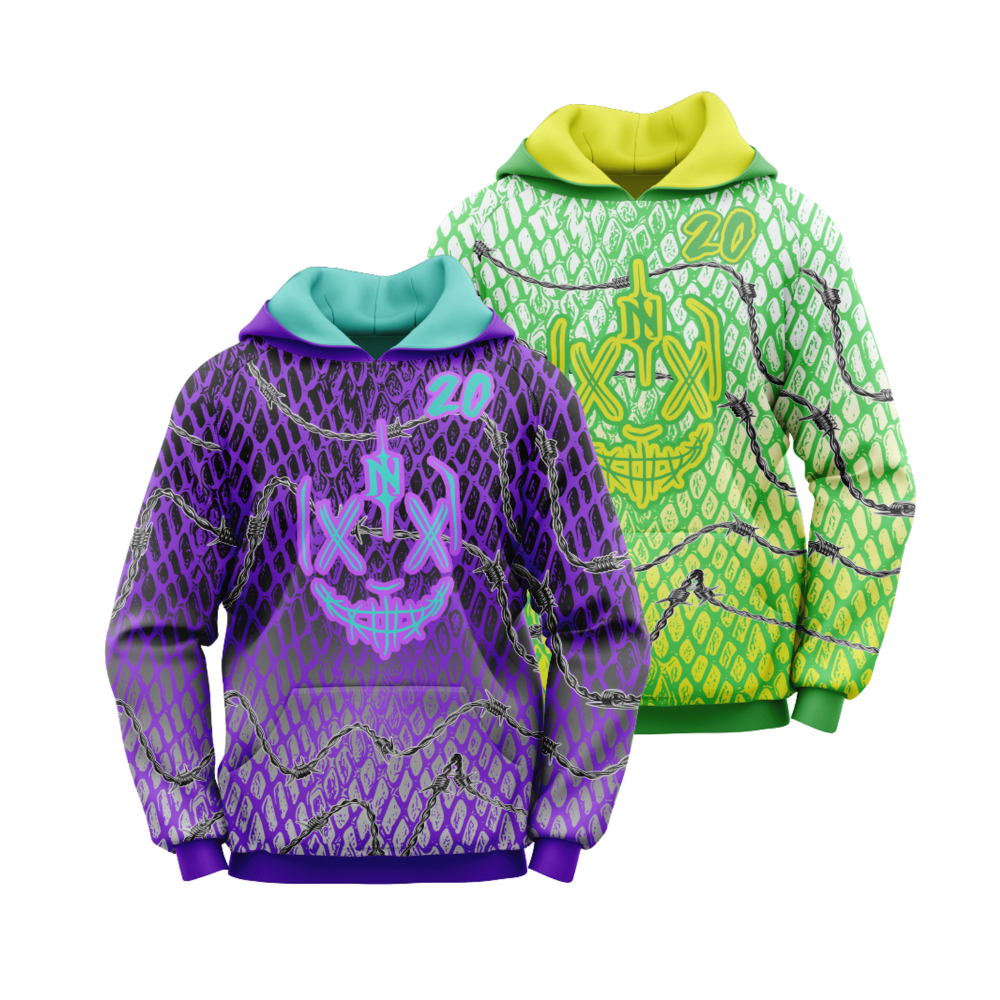 Nemesis Flag Football Hoodie Top Only - ADULT