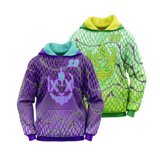 Nemesis Flag Football Hoodie Top Only - YOUTH