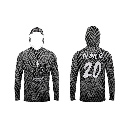 Nemesis Black Flag Football Coach/Parent Booster - Long Sleeve Shirt