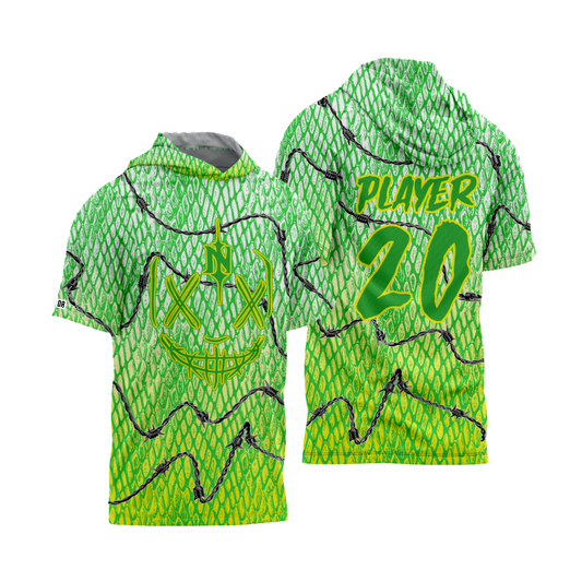 Nemesis Green Flag Football Coach/Parent Booster - Short Sleeve Shirt