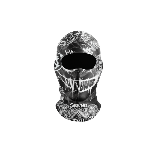 Nemesis Tattoo Black - Player Ski-Mask