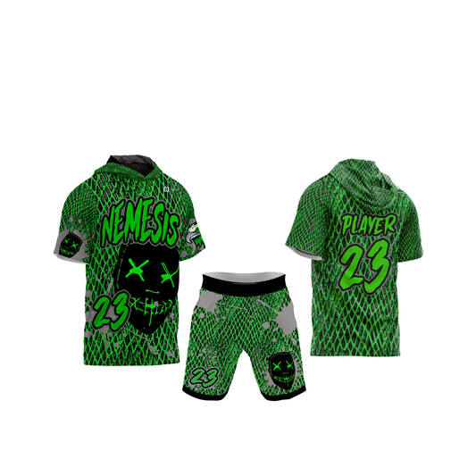 *CUSTOM* Nemesis Flag Football Jersey Combo - Green