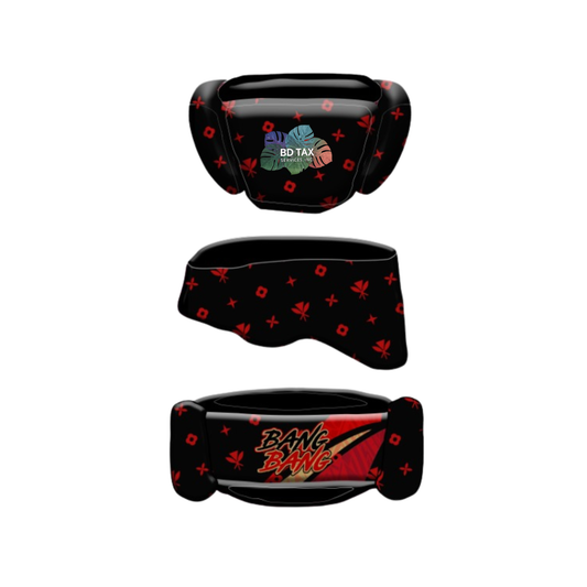 Niner Empire Flag Football Crown Helmet - Black