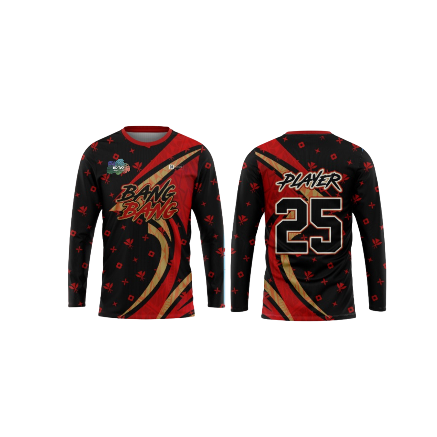 Niner Empire Flag Football Parent/Coach Long Sleeve Shirt - Black