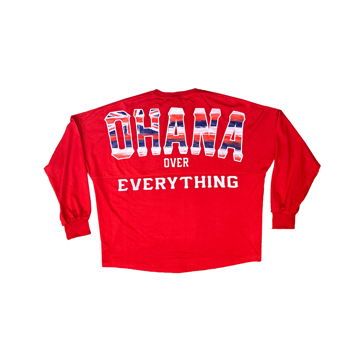 *PRE-ORDER* Ohana Over Everything Spirit Jersey - Long Sleeve Shirt
