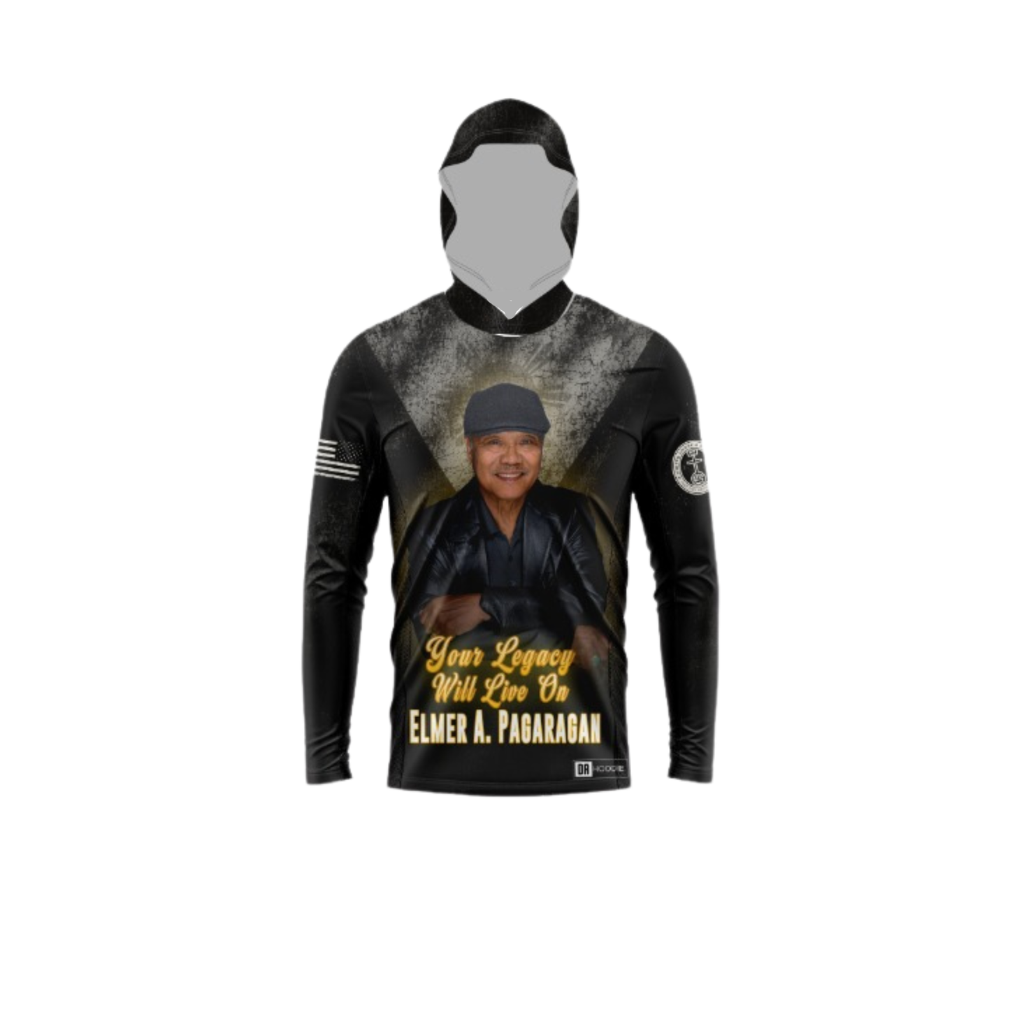 Pagaragan Family Legacy Short Sleeve Shirt - Black White