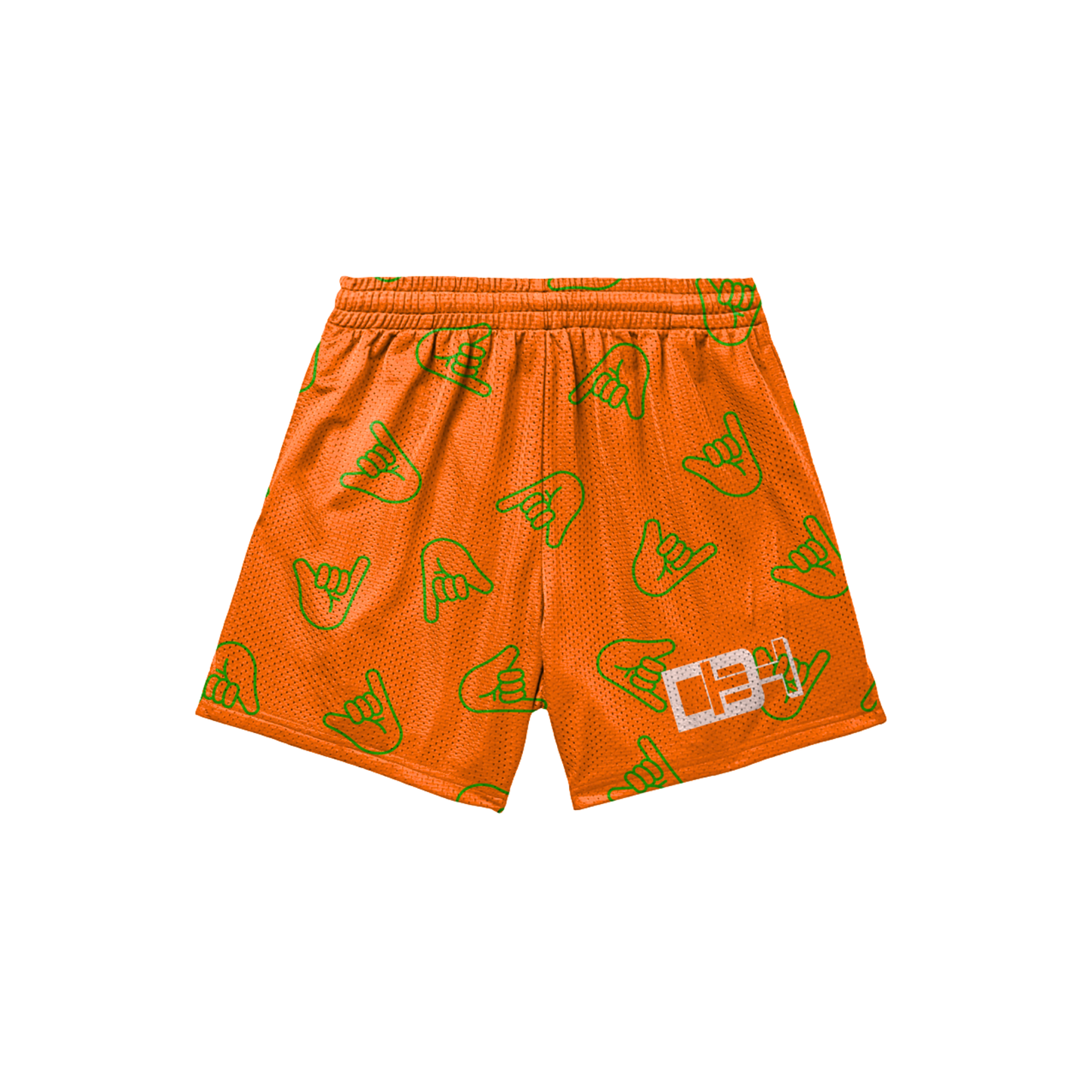 *PRE-ORDER* Mesh Shorts - Shaka Orange