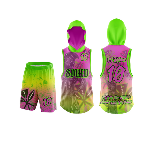 *CUSTOM* Team 8MHD Flag Football Jersey Combo 2 - Pink