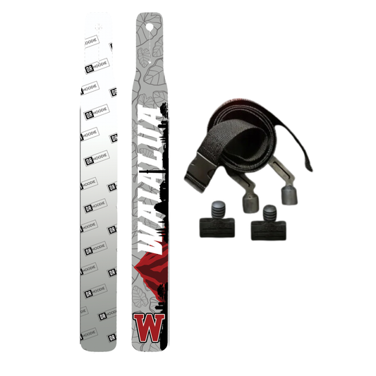 Waialua Lady Bulldogs Flag Football - Flags w/ Pop-socket System