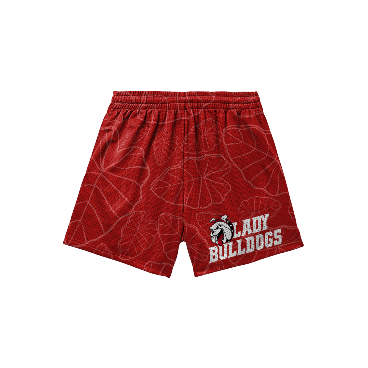 Waialua Lady Bulldogs Football Mesh Shorts