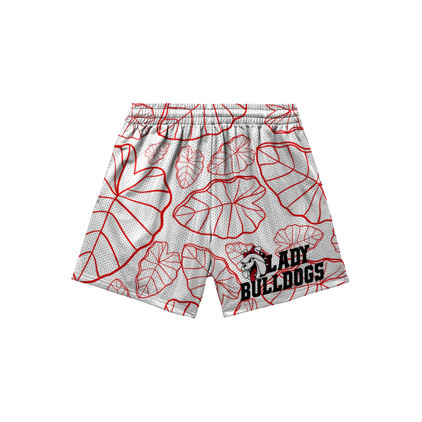 Waialua Lady Bulldogs Football Mesh Shorts