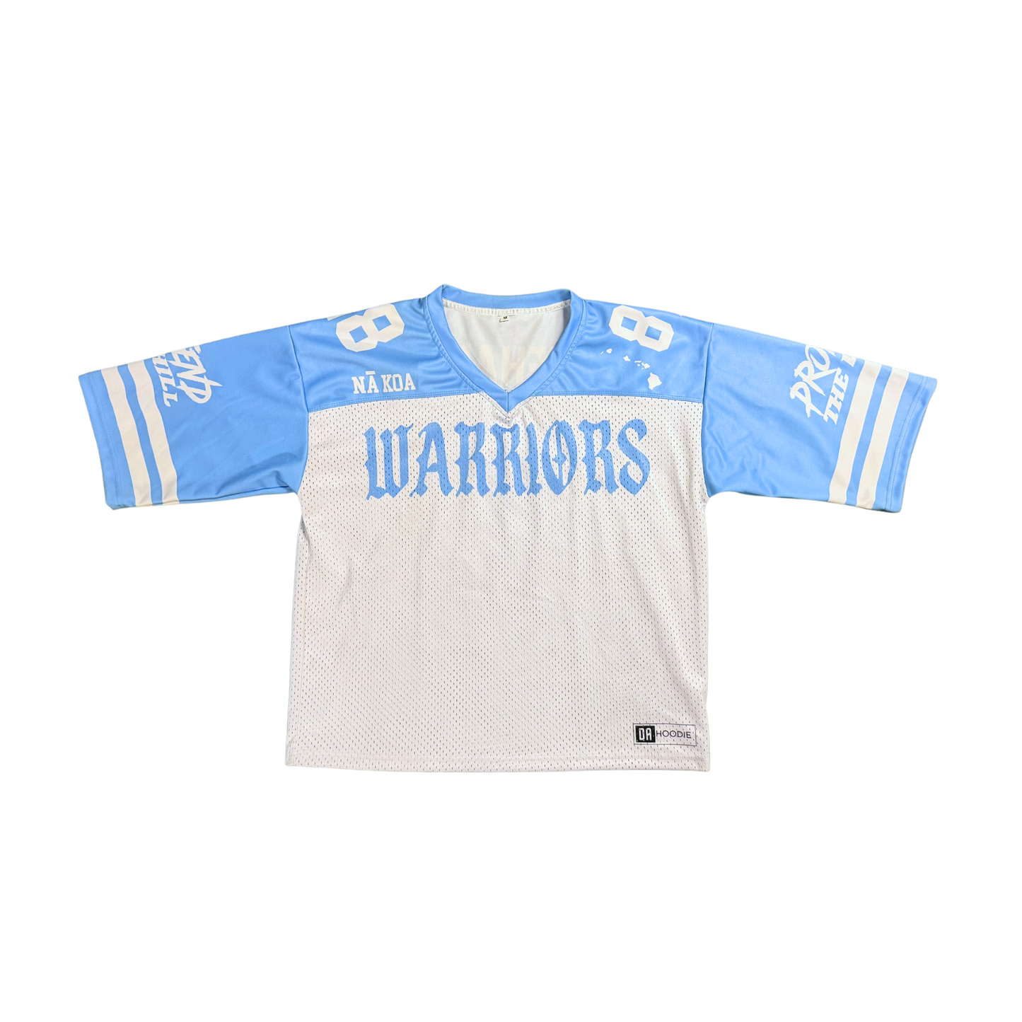 Warriors Fan Game Day Mesh Jersey - Powder Blue & White