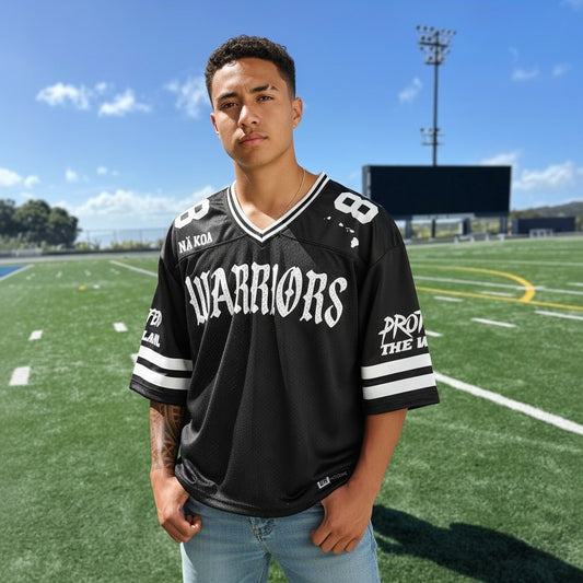 Warriors Fan Game Day Mesh Jersey - Black