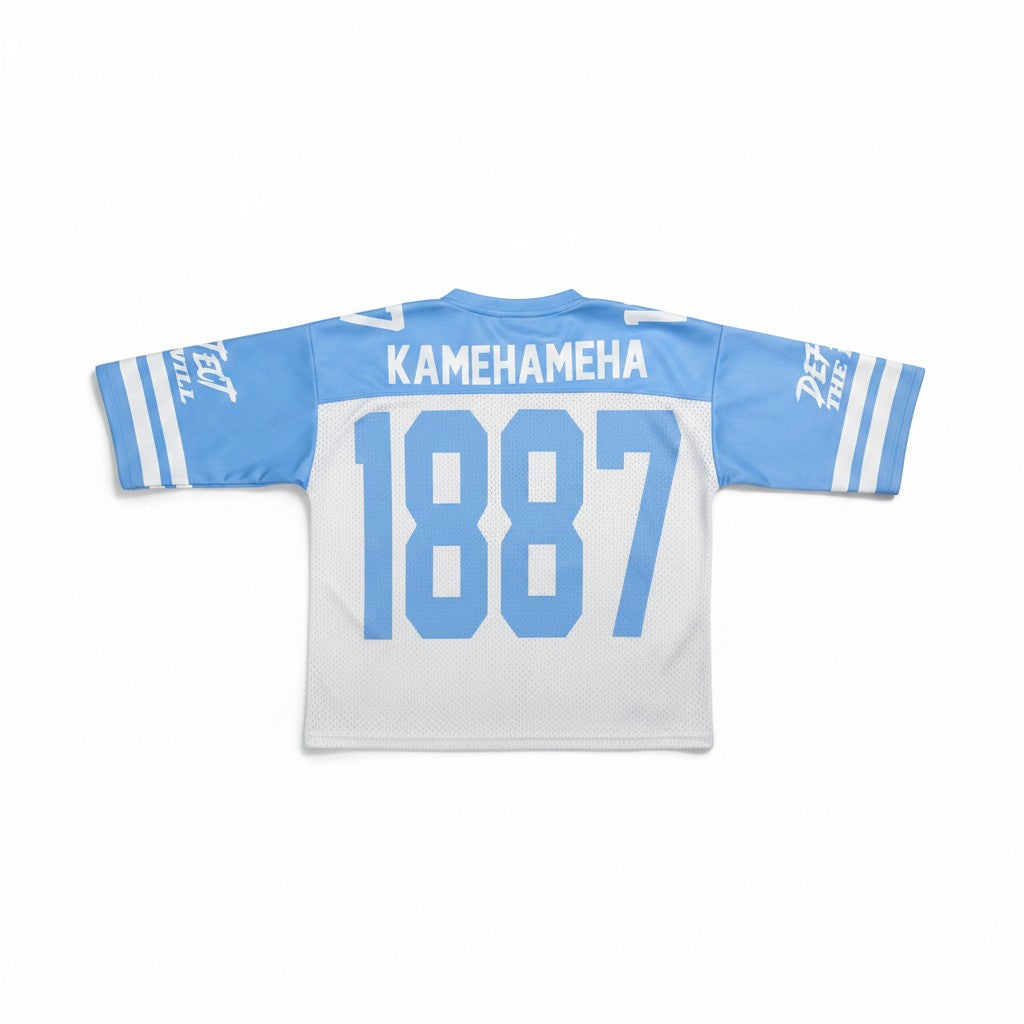 Warriors Fan Game Day Mesh Jersey - Powder Blue & White
