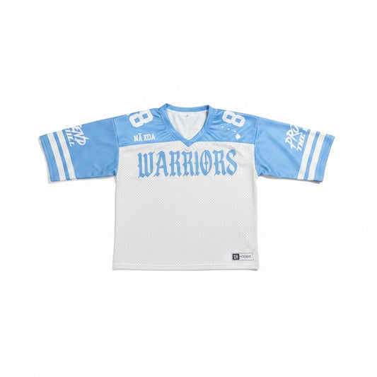 Warriors Fan Game Day Mesh Jersey - Powder Blue & White