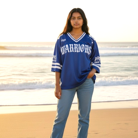 Warriors Fan Game Day Mesh Jersey - Navy