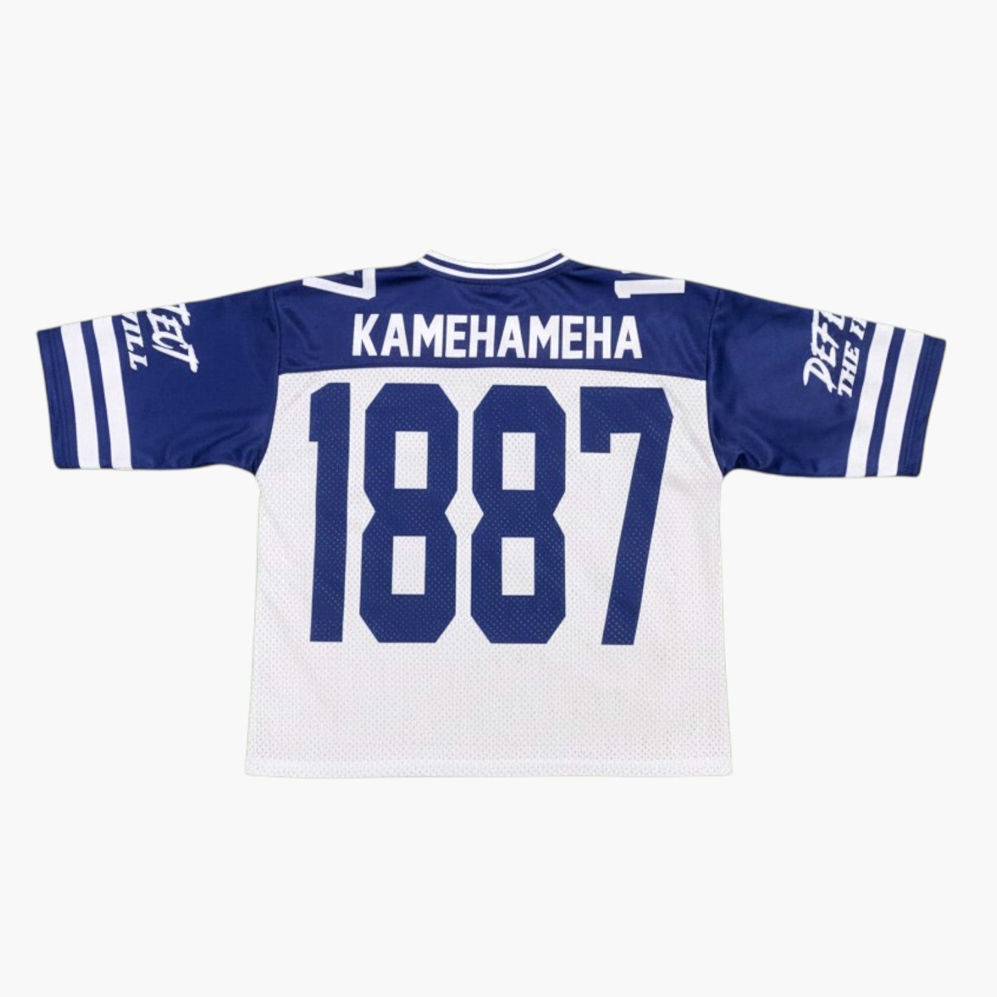 Wahine Warriors Fan Game Day Mesh Jersey - Navy & White
