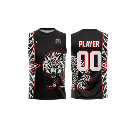 *CUSTOM* Wolfpack Legacy Flag Football Compression Jersey Top