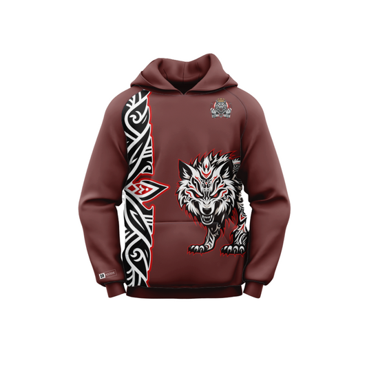 *CUSTOM* Wolfpack Legacy Hoodie Only - Maroon
