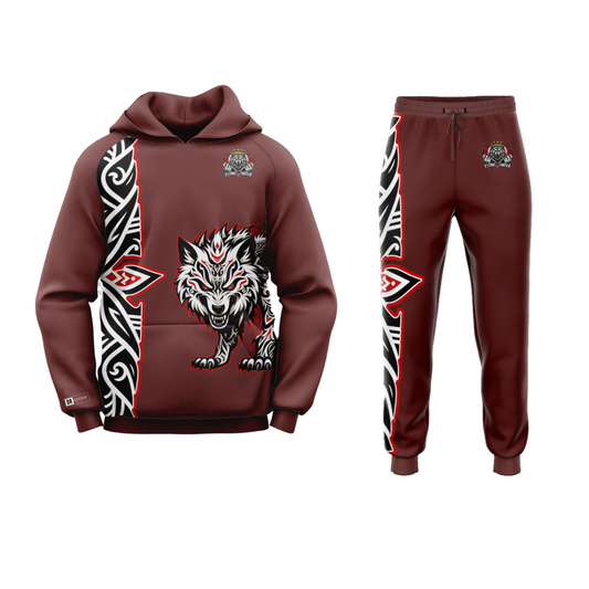 *CUSTOM* Wolfpack Legacy Flag Football Hoodie & Pants Set - ADULT